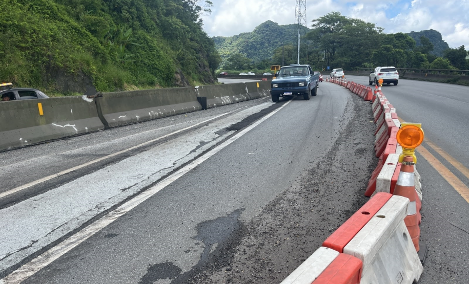 Serviços emergenciais na BR-277