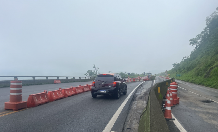 Serviços emergenciais na BR-277