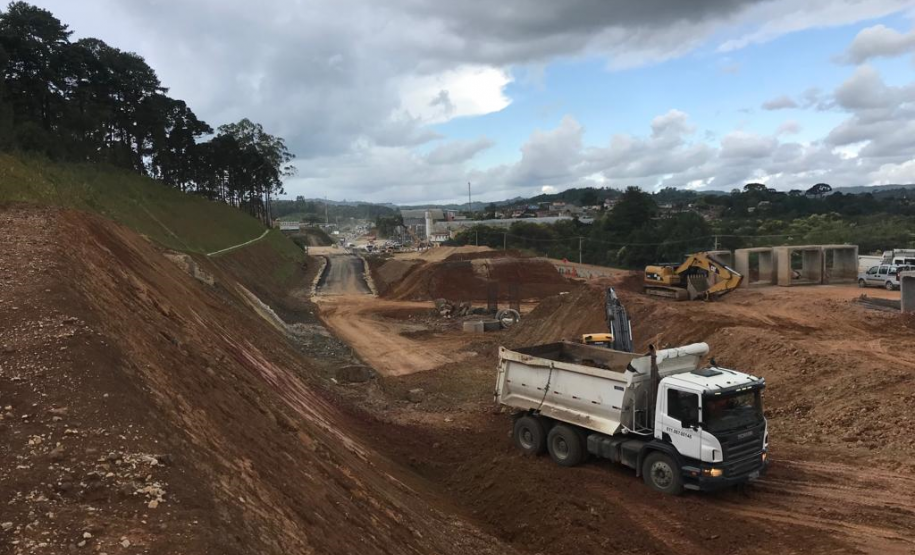 Serviços da duplicação da Rodovia dos Minérios