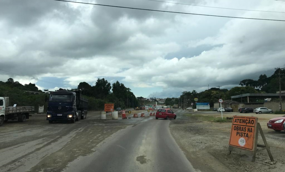 Serviços da duplicação da Rodovia dos Minérios