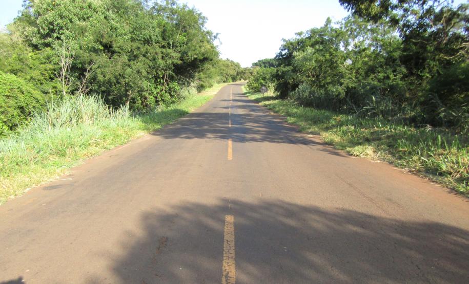 Galeria Ribeirão do Interventor PR-550 no limite entre Santa Fé e Munhoz de Melo