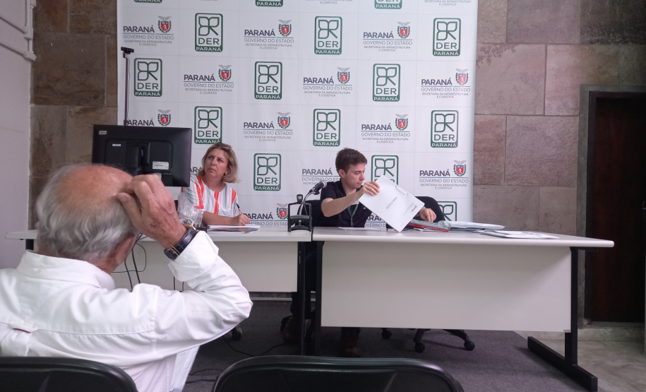 Abertura de envelopes do lote F Oeste do Proconserva