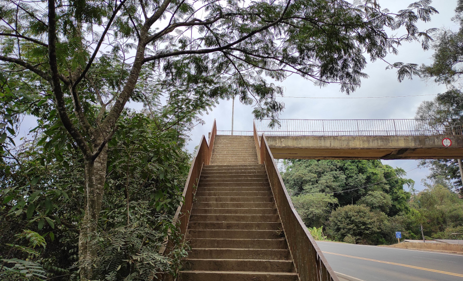 Passarela km 213,96 PR-160 em Telêmaco Borba