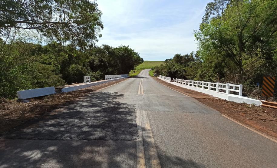 Ponte Rio Água Branca PR-180 em Goioerê