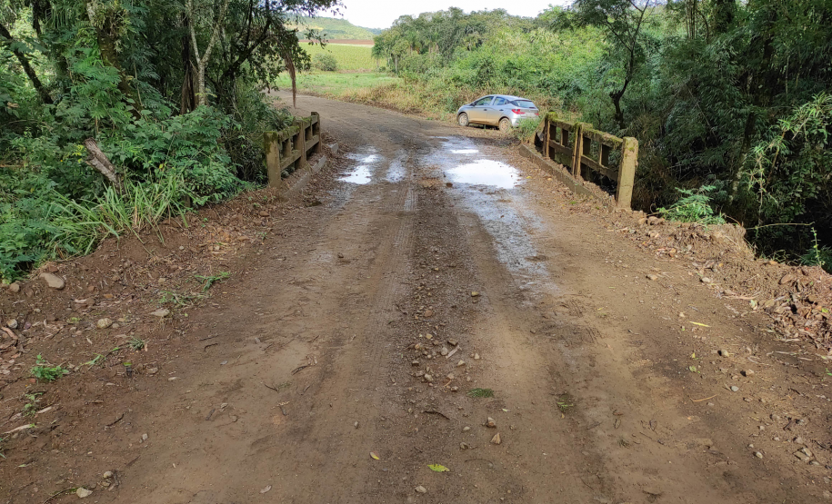 Ponte Rio Água Fria PRC-487 em Ivaí