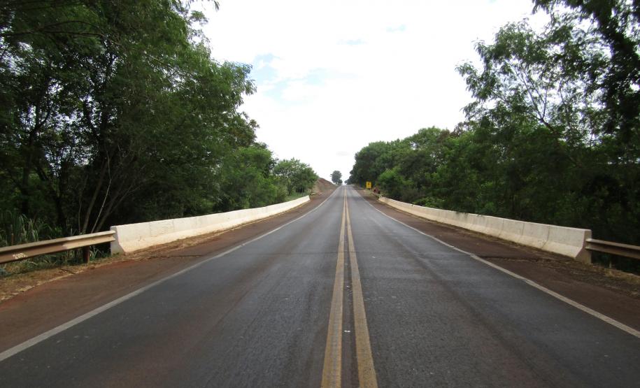 Ponte Rio Bertioga PR-323 em Jussara