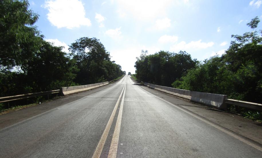 Ponte Rio Cananéia PR-323 em Jussara
