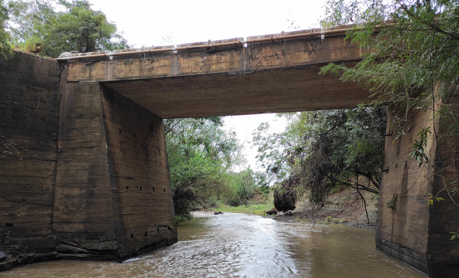 Ponte Rio Engano II PR-436 em Ibaiti