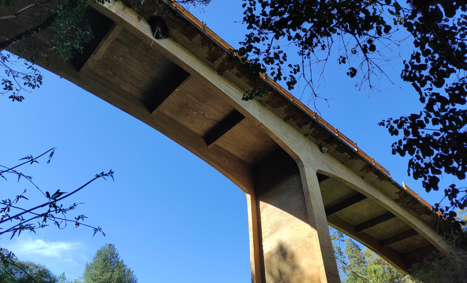 Ponte Rio Imbaú PR-340 limite entre Telêmaco Borba e Imbaú