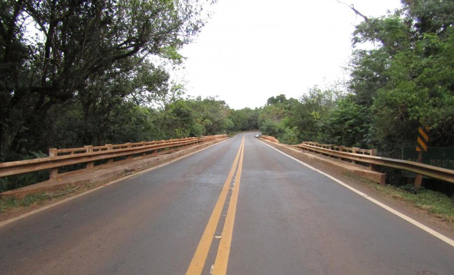 Ponte Rio Mourão PRC-487 em Campo Mourão