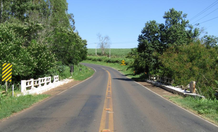 Ponte Rio Paranavaí PR-218 em Paranavaí