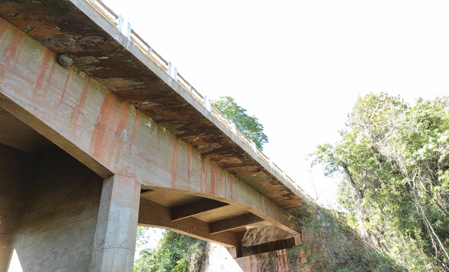 Ponte Rio Pitangui (PR-151), em Ponta Grossa