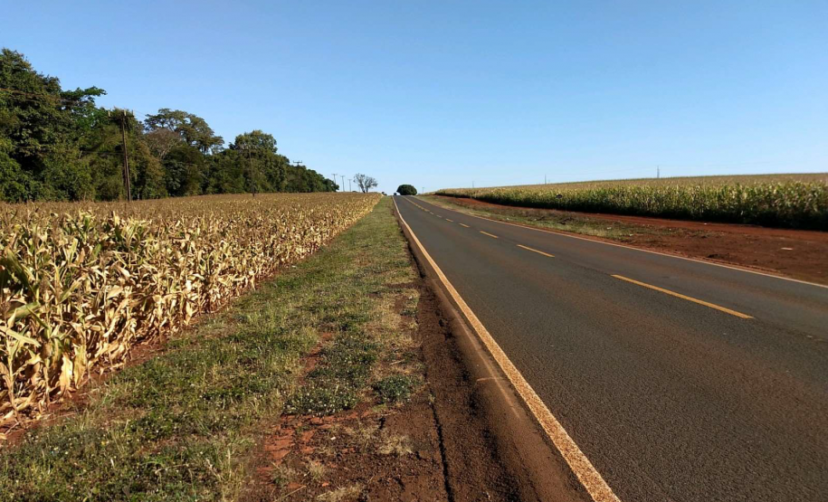 PR-090 em Alvorada do Sul