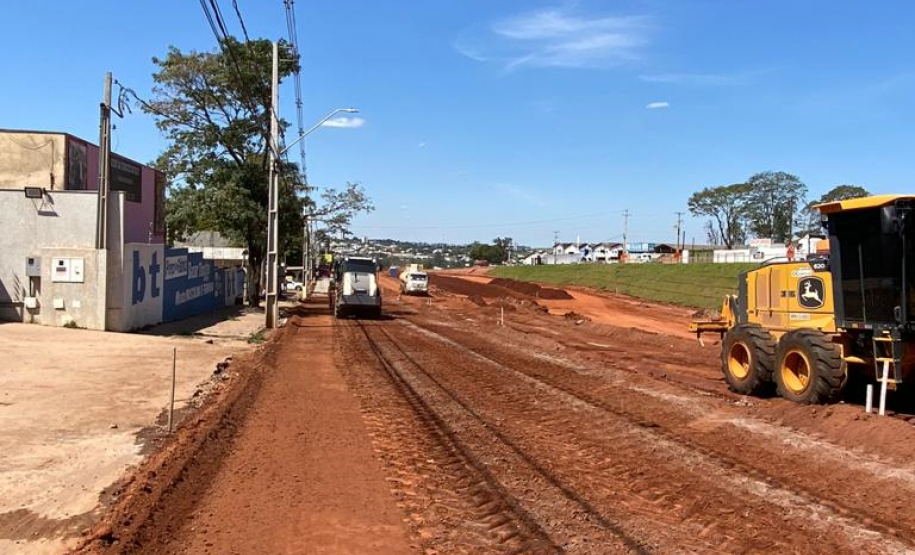 Obras de duplicação da PR-323 em Umuarama