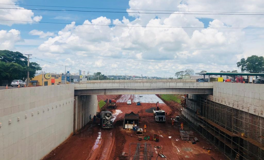 Obras de duplicação da PR-323 em Umuarama