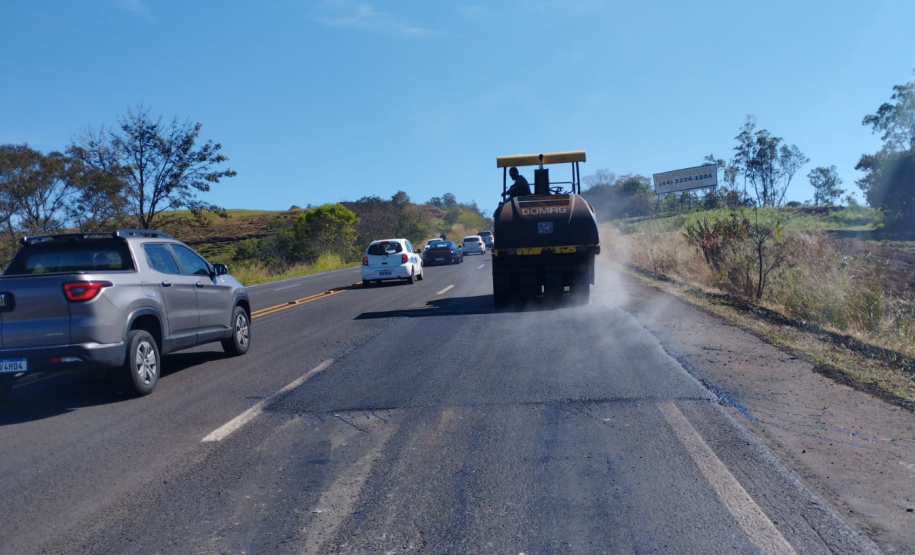 PR-444 km 28+201 Remendo - Compactação