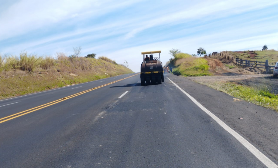 PR-444 km 29+700 Remendo - Compactação