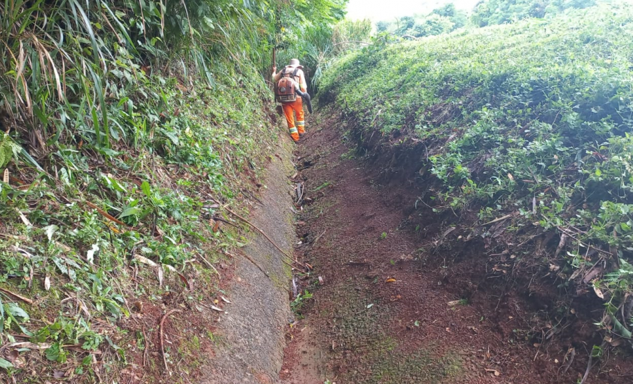 PR-444 Limpeza de sarjeta e capina manual