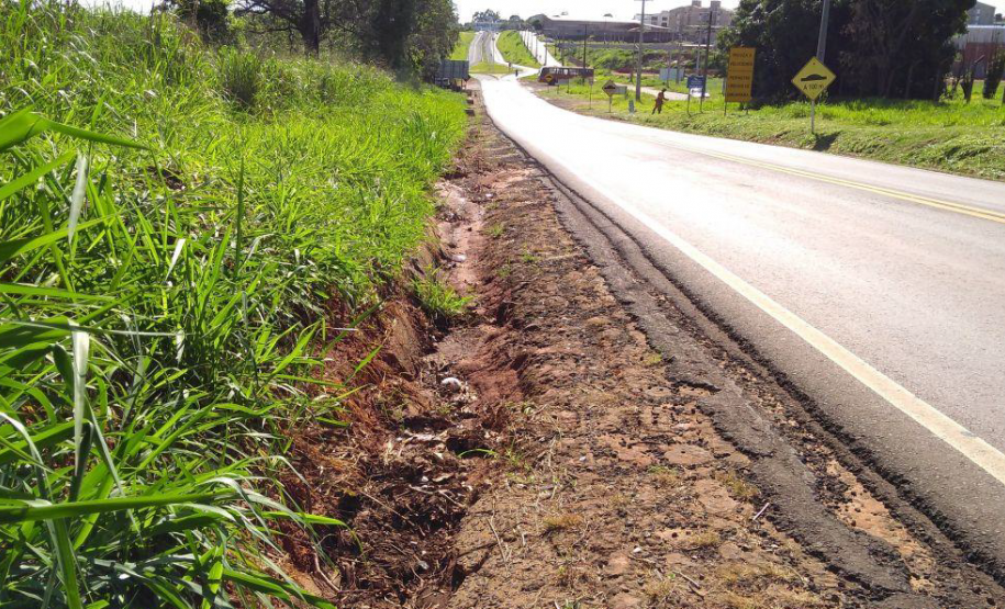 PR-489 entre Umuarama e Xambrê