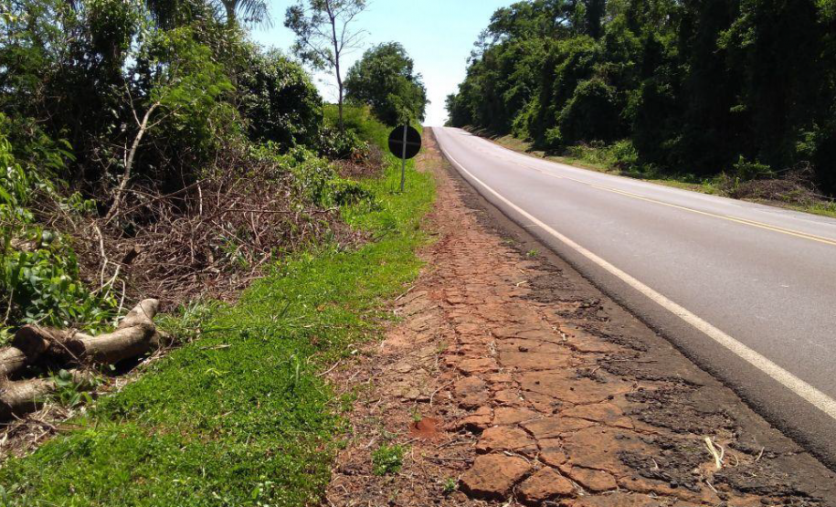 PR-489 entre Umuarama e Xambrê