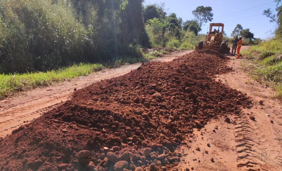 PR-682 cascalhamento