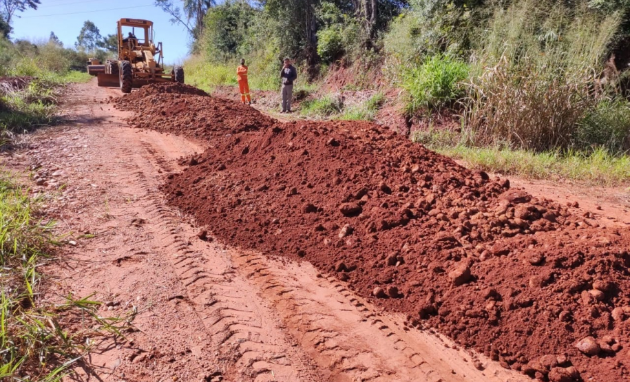 PR-682 cascalhamento