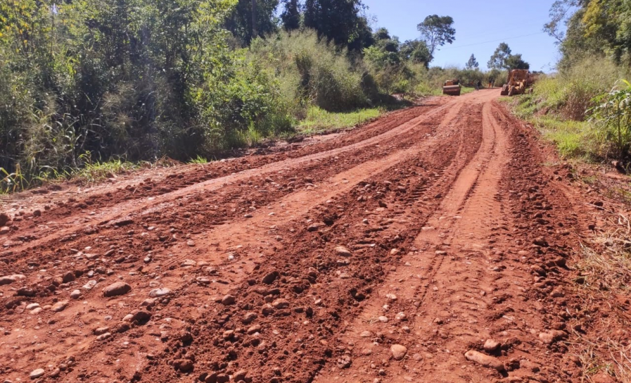 PR-682 cascalhamento