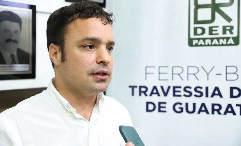 Alexandre Castro Fernandes, diretor-geral do DER/PR.