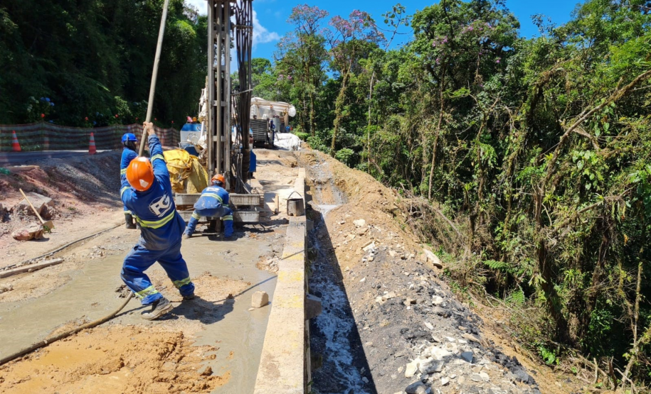 Obras no km 7