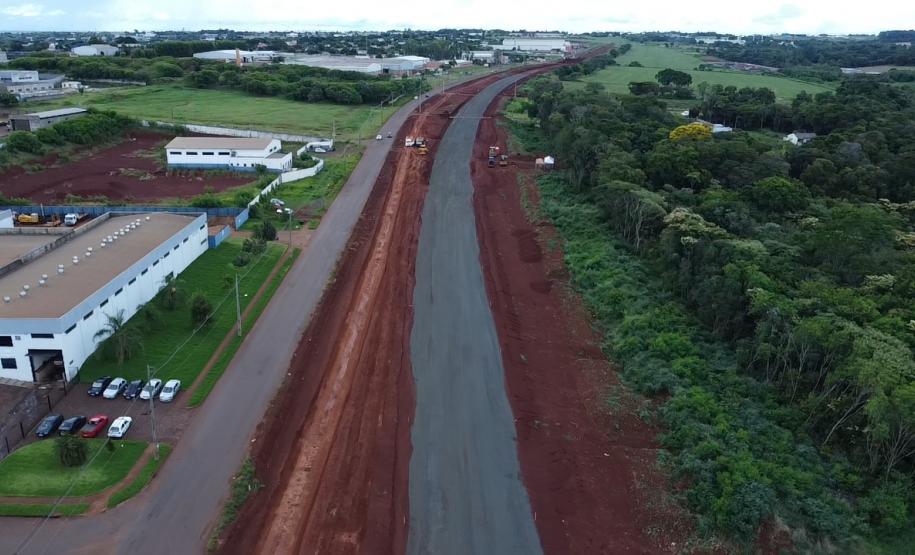 Perimetral - Terraplenagem linha Geral, estaca 510