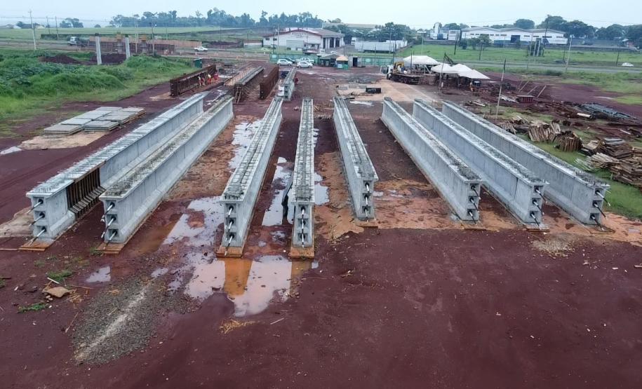 Perimetral - Vigas Longarinas Viaduto BR-277