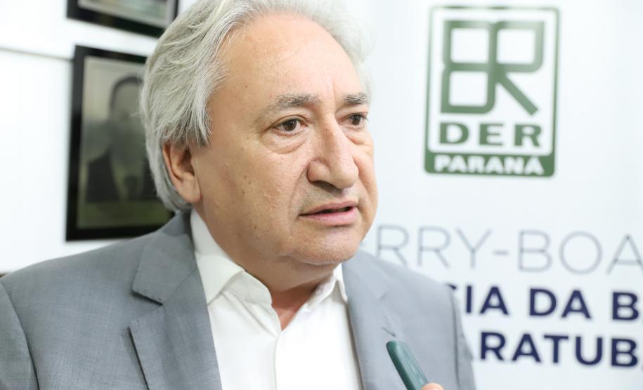 Rui Assad, diretor de Operações do DER/PR.