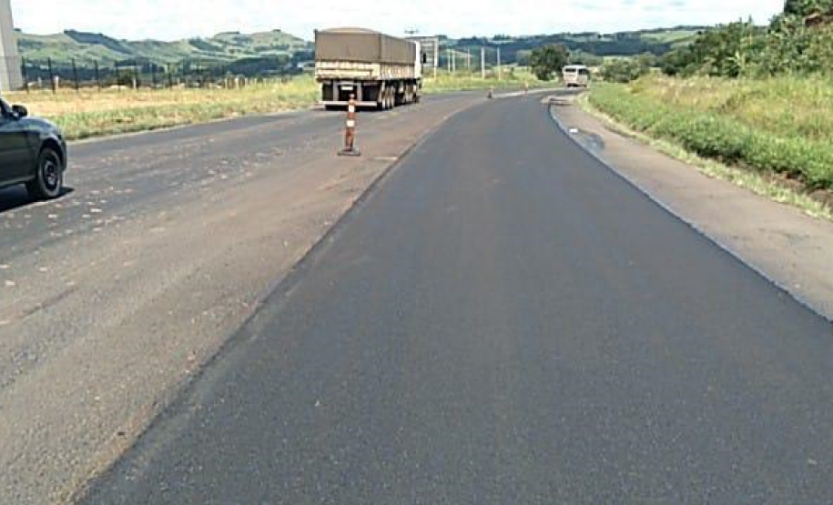 Serviços de conservação na PR-092