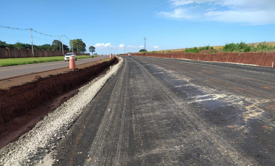 Duplicação da PR-317 entre Maringá e Iguaraçu - pavimentação