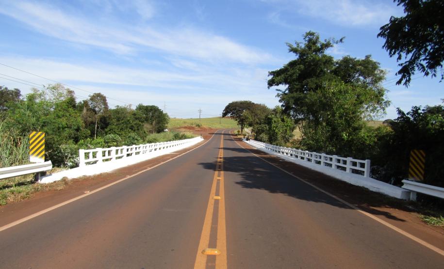 Ponte Rio Jesuítas PR-317 em Formosa do Oeste