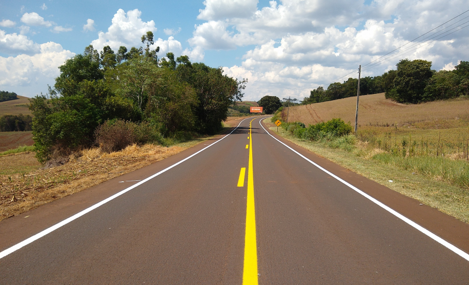 PR-281 - entre São Jorge do Oeste e entroncamento PR-493