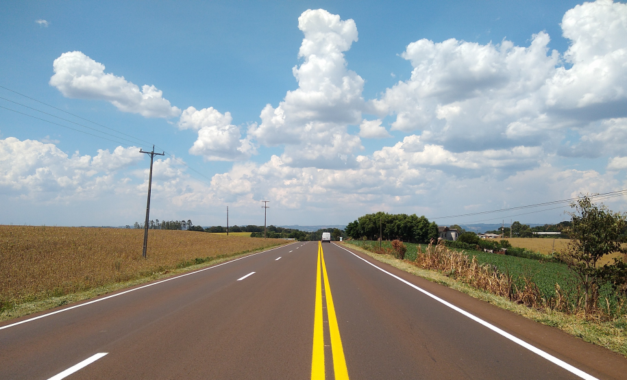 PR-281 - entre São Jorge do Oeste e entroncamento PR-493