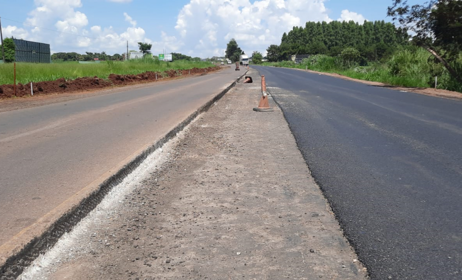 Terceiras faixas na PR-323 entre Cianorte e Jussara