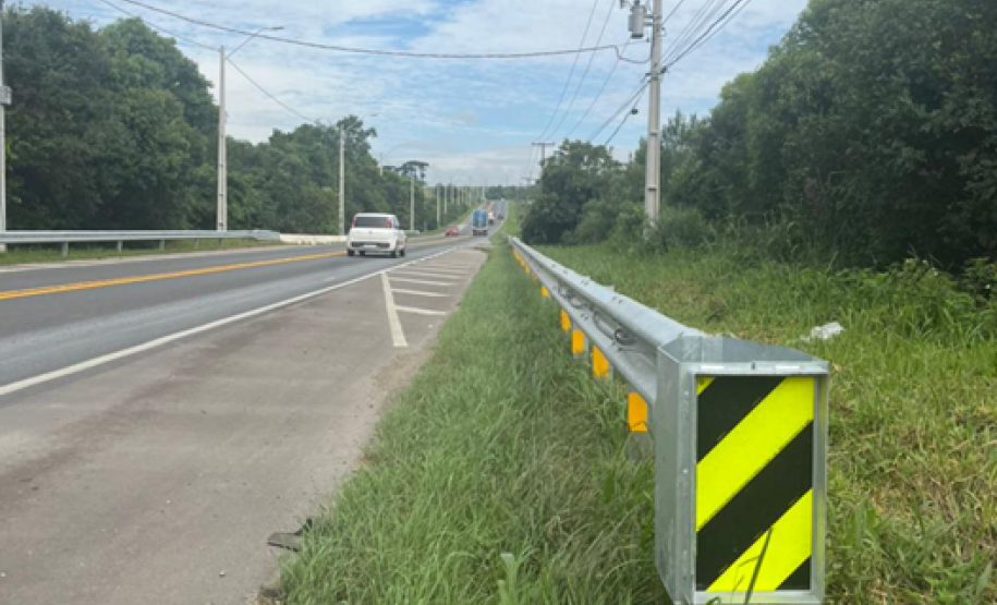 PR-423 entre Araucária e Campo Largo
