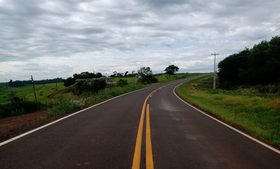 PR-475 entre Doutor Antônio Paranhos e São Jorge do Oeste
