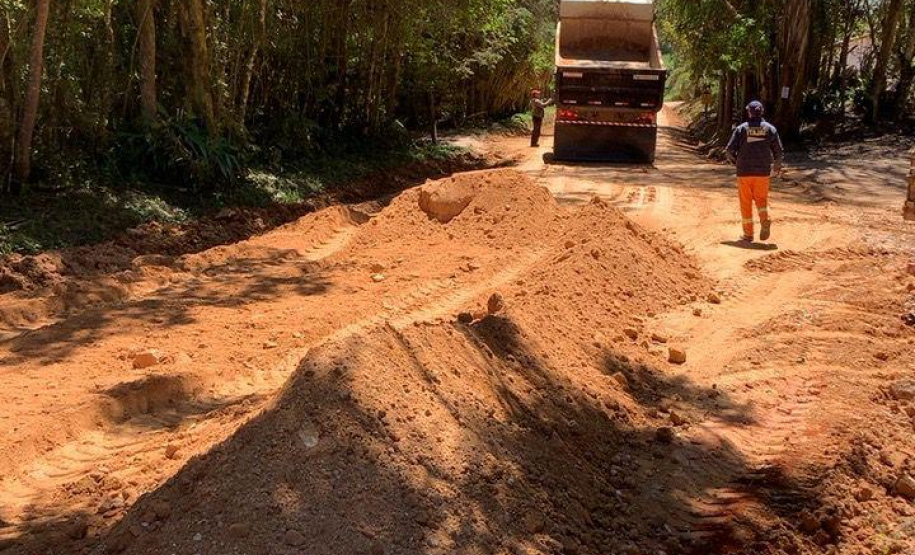 Serviços de conservação de via não pavimentada na PR-511
