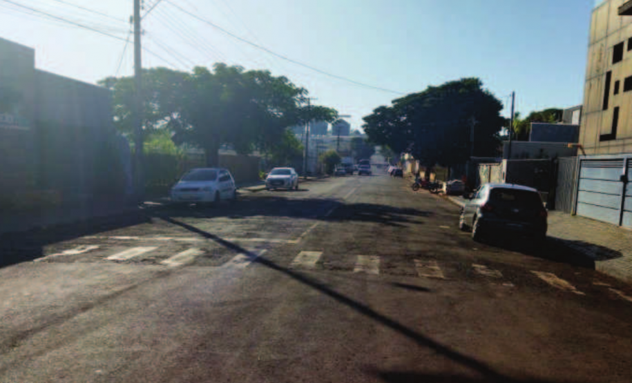 Reperfilagem na Rua Ismael Pinto Siqueira