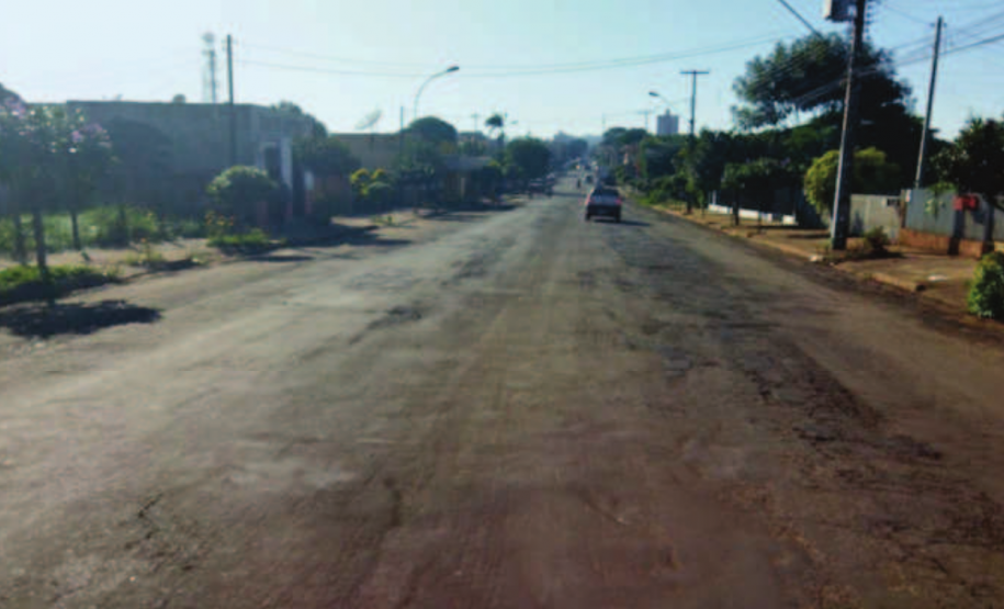 Reperfilagem na Av. Brasil