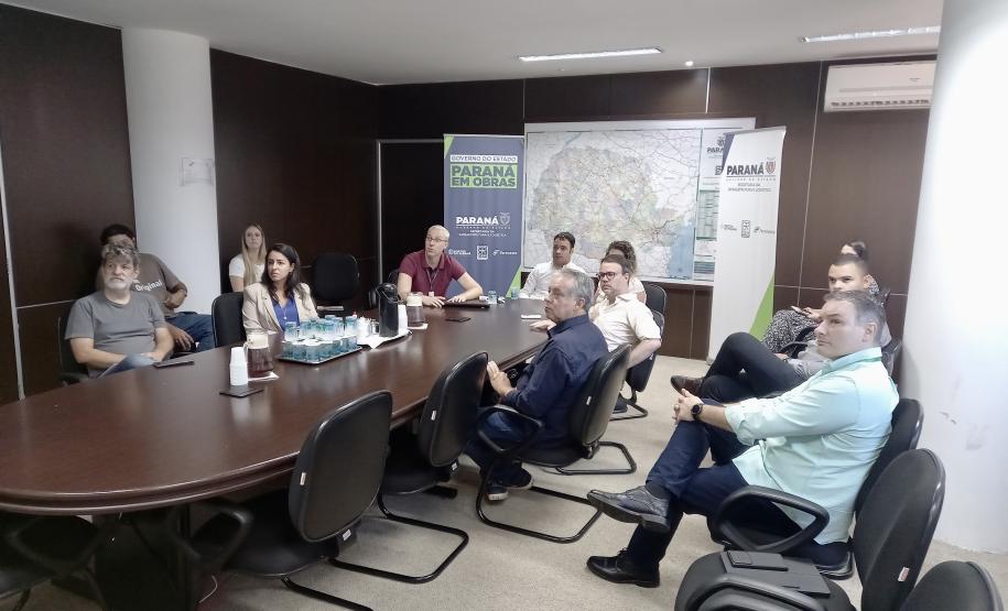 Visita de representantes do DER/RJ ao DER/PR