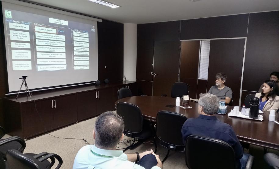 Visita de representantes do DER/RJ ao DER/PR