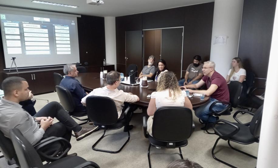 Visita de representantes do DER/RJ ao DER/PR