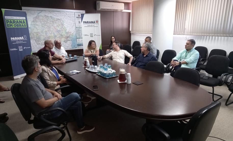 Visita de representantes do DER/RJ ao DER/PR