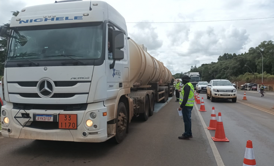 Balança rodoviária em Guarapuava