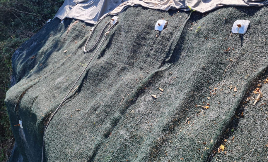 Obras no km 41 da BR-277