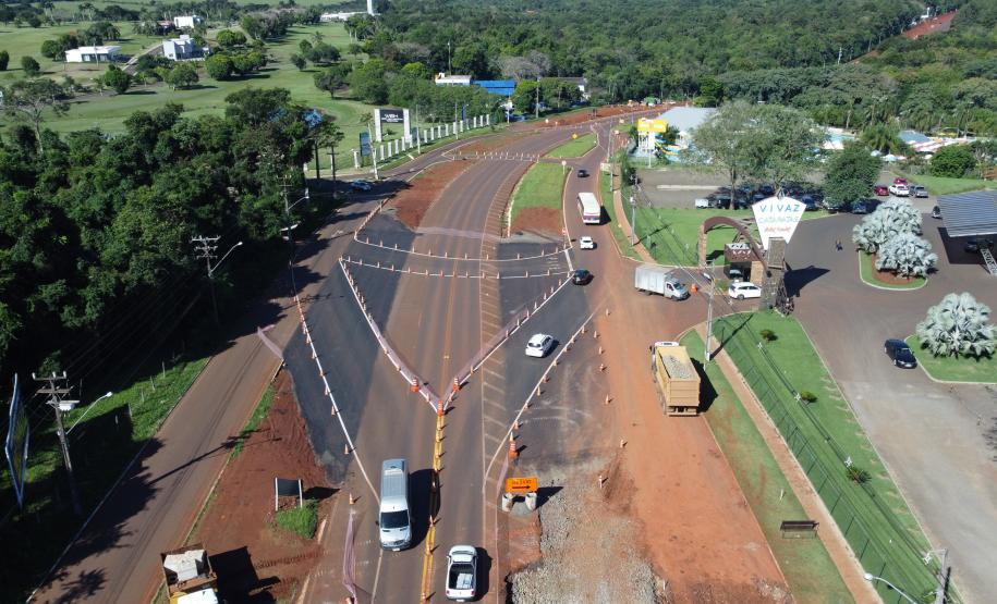 Duplicação BR-469 Bloqueio hotel Vivaz